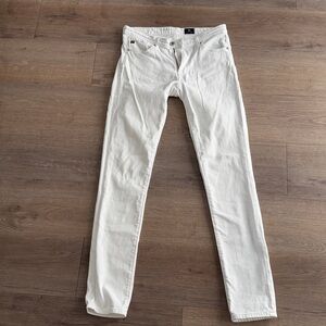 AG Adriano Goldschmied white Denim Jeans.